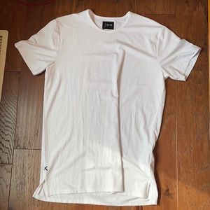 Cuts Clotning - Split Hem White Shirt